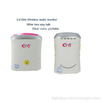 2.4G Digital Audio Wireless Two Way Talk Baby Monitor with